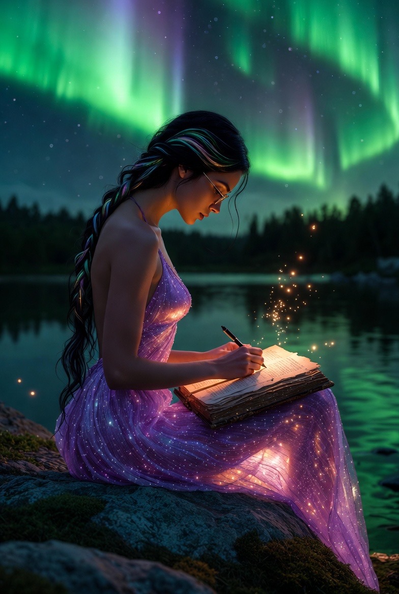 Writing Under the Aurora